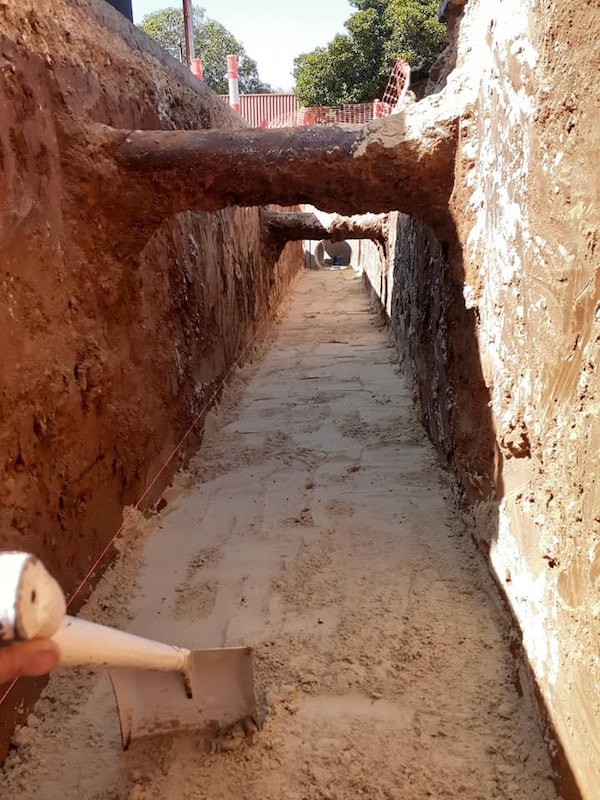 Sure Civil Stormwater trenching