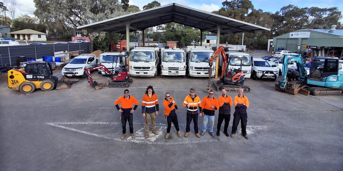 Sure Civil team and equipment